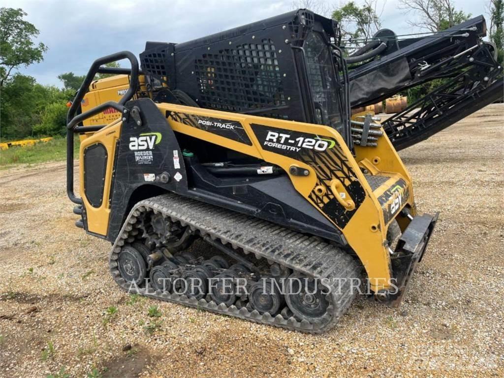 ASV RT-120F スキッドステアローダー
