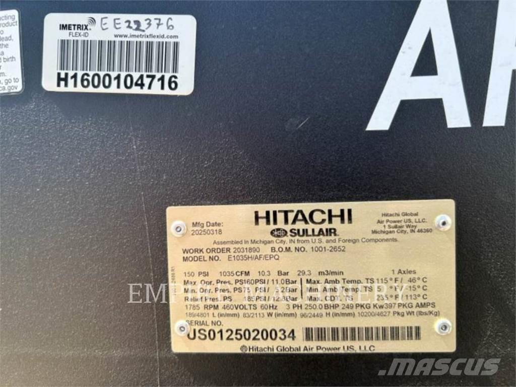 Atlas Copco E1035HAF コンプレッサー