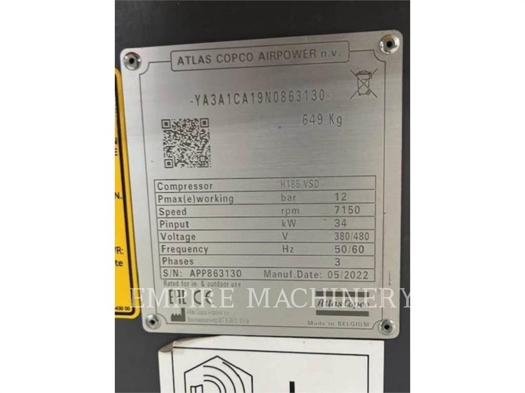 Atlas Copco H185 コンプレッサー