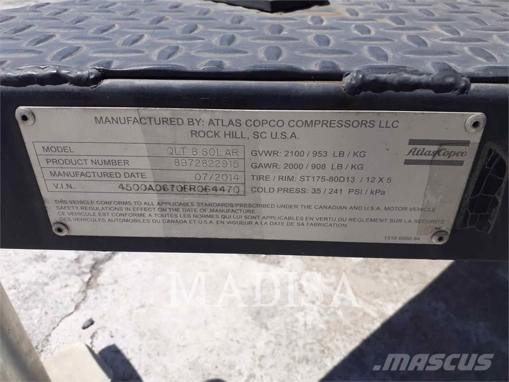Atlas Copco QLTS8 ライトタワー