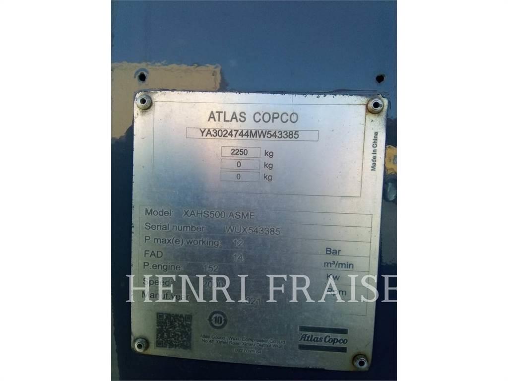 Atlas Copco XAHS500CUD 圧縮空気ドライヤー