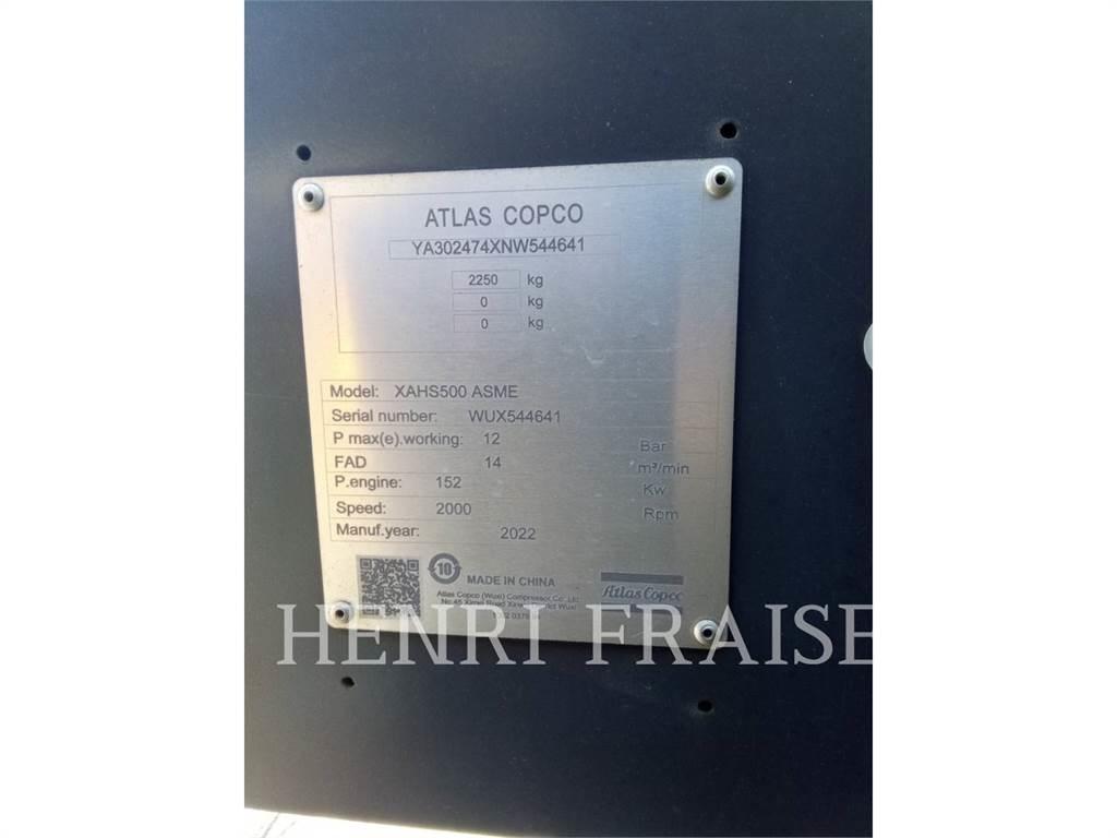 Atlas Copco XAHS500CUD 圧縮空気ドライヤー
