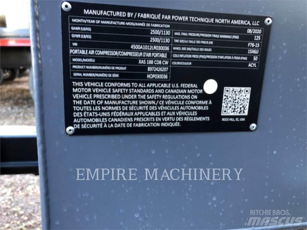 Atlas Copco XAS188CD コンプレッサー