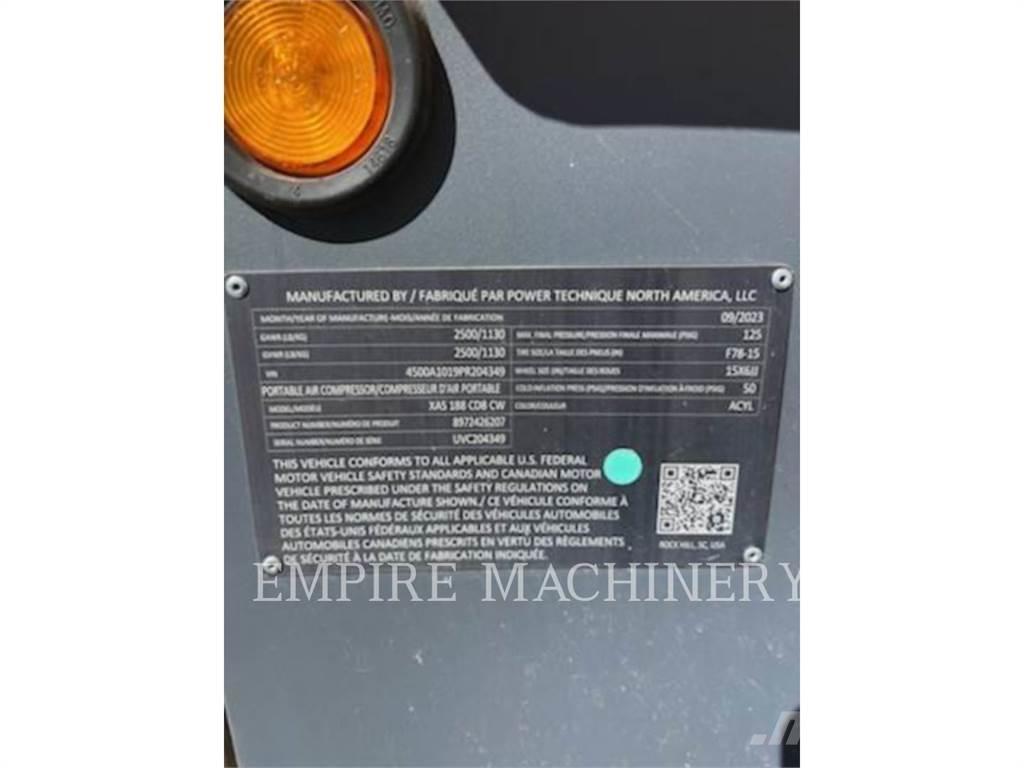 Atlas Copco XAS188CD コンプレッサー