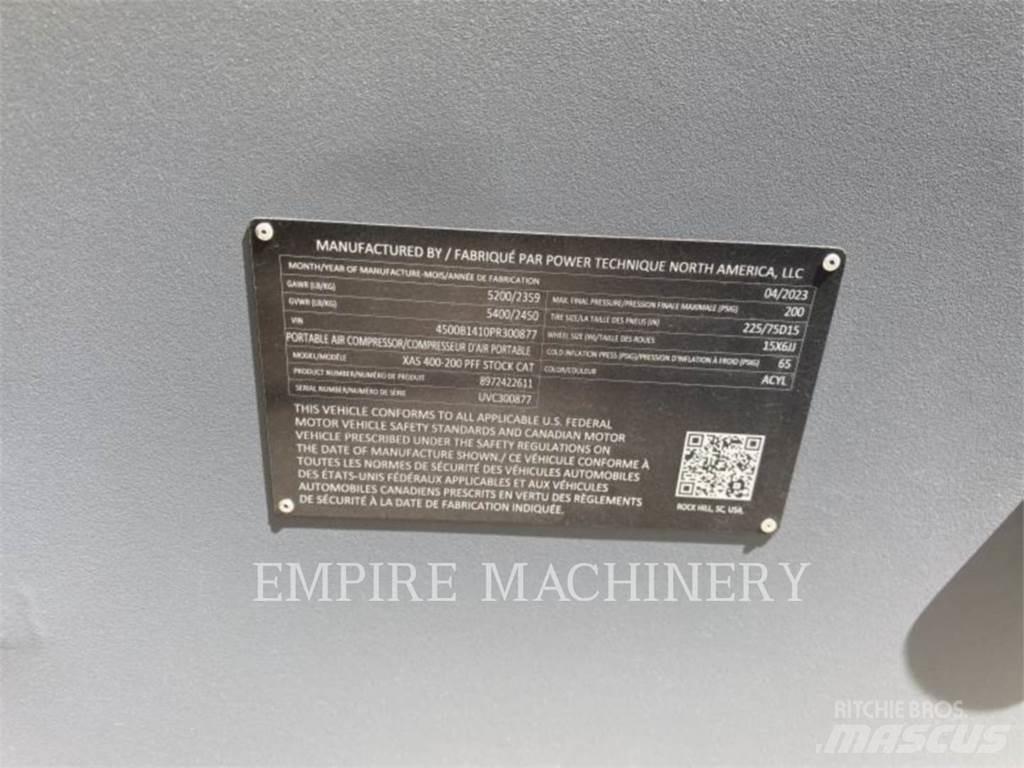 Atlas Copco XAS400CD コンプレッサー