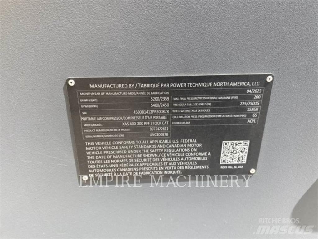 Atlas Copco XAS400CD コンプレッサー