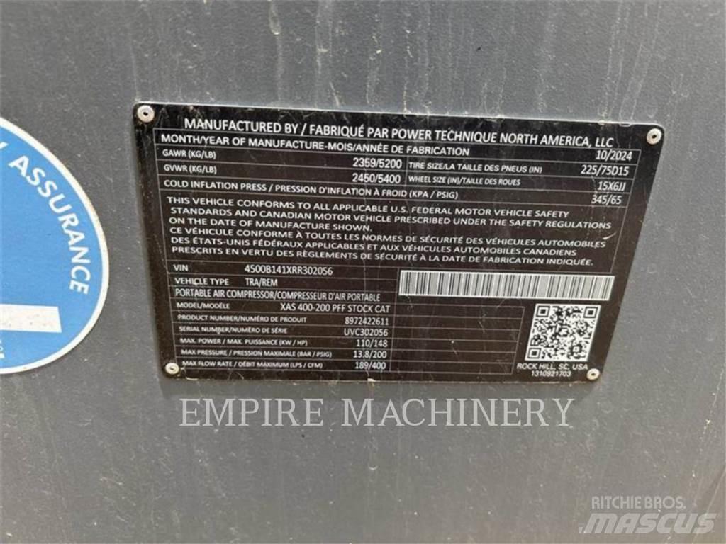Atlas Copco XAS400CD コンプレッサー