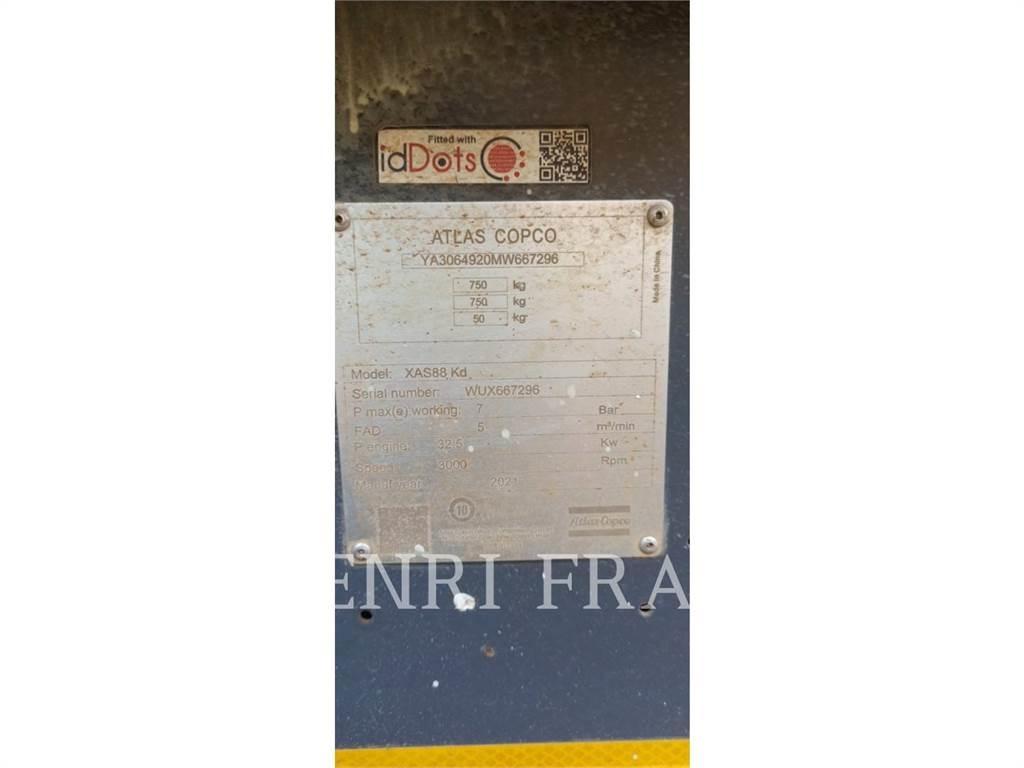 Atlas Copco XAS88KD 建設機械 -　その他