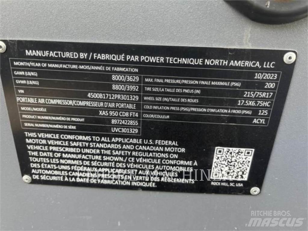 Atlas Copco XAS950CD コンプレッサー