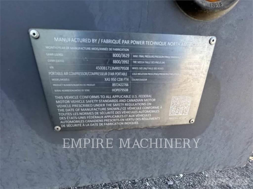 Atlas Copco XAS950CD コンプレッサー