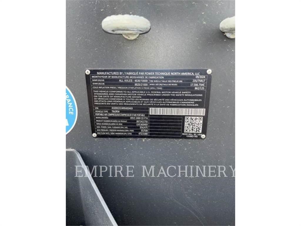 Atlas Copco XRVS1000CD コンプレッサー