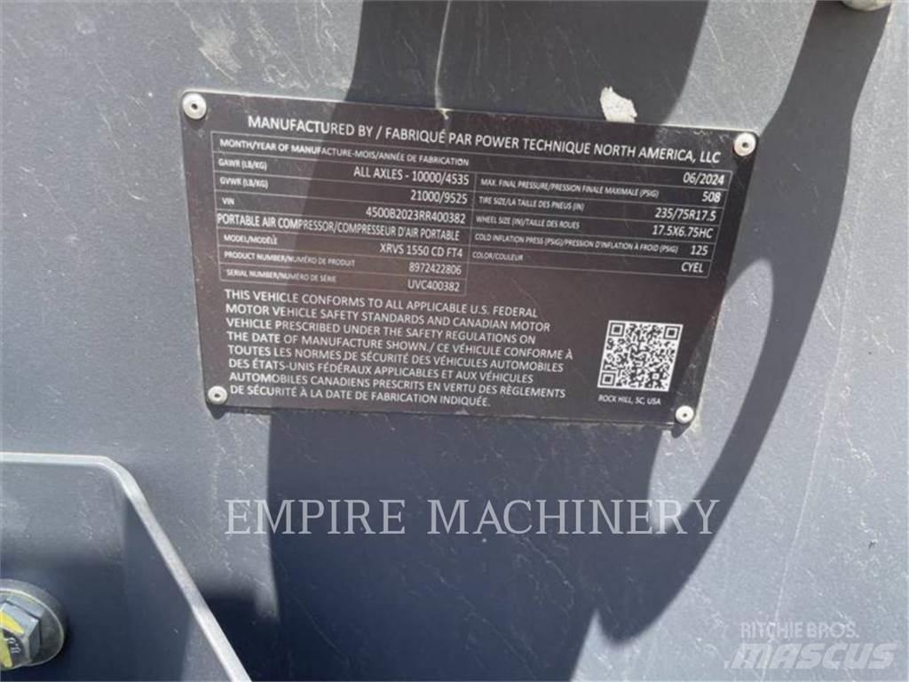 Atlas Copco XRVS1550CD コンプレッサー