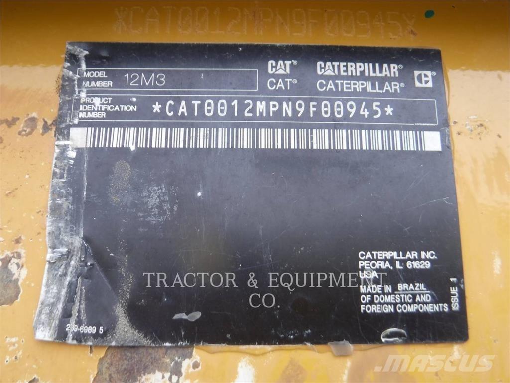 CAT 12M3 モーターグレーダー