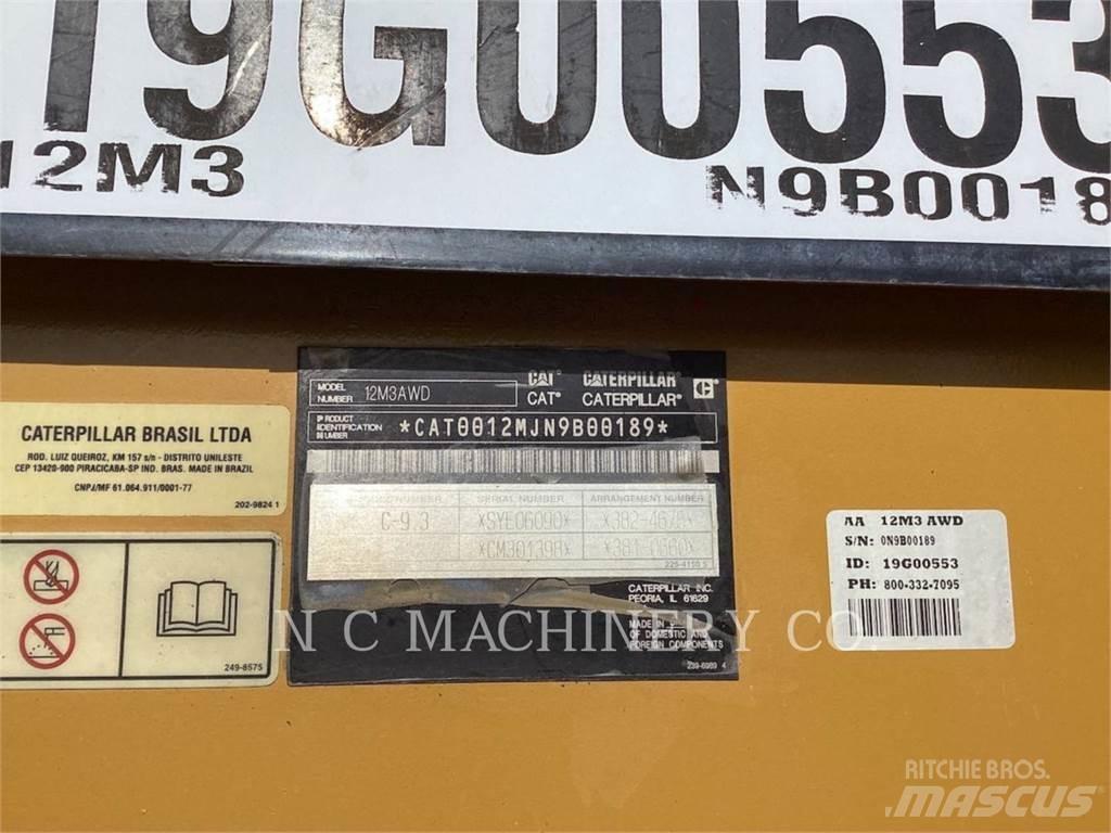 CAT 12M3 AWD モーターグレーダー
