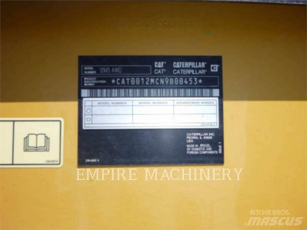 CAT 12M3 AWD モーターグレーダー