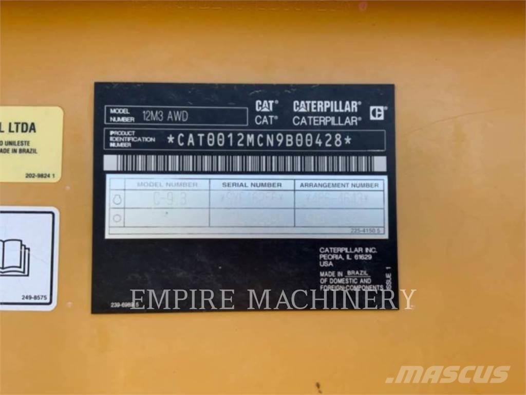 CAT 12M3 AWD モーターグレーダー
