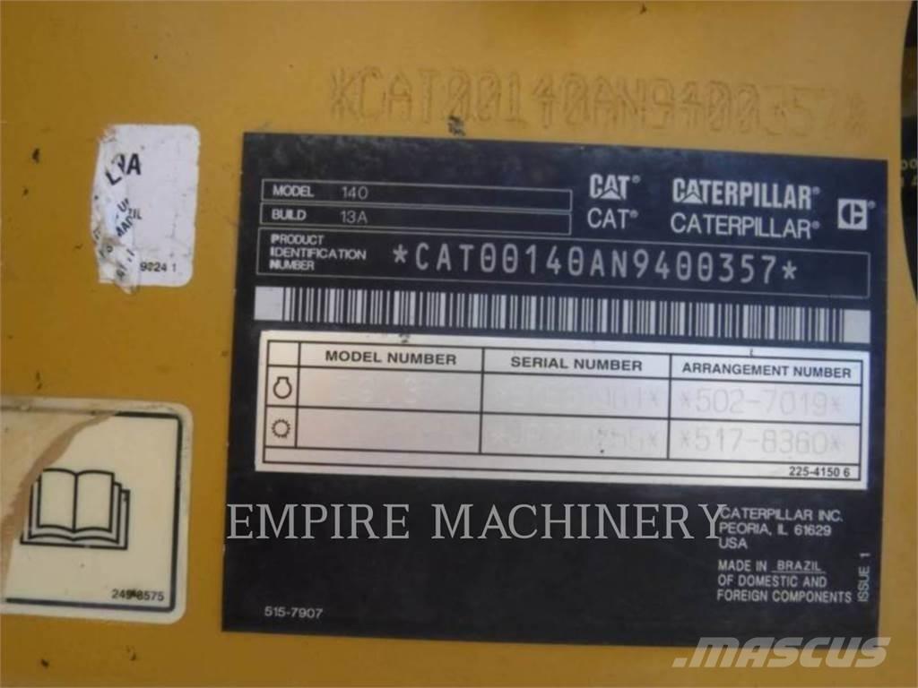 CAT 140-13 モーターグレーダー