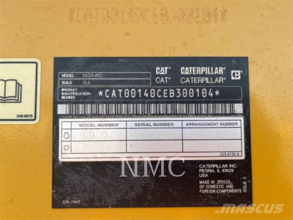 CAT 140-15AWD モーターグレーダー