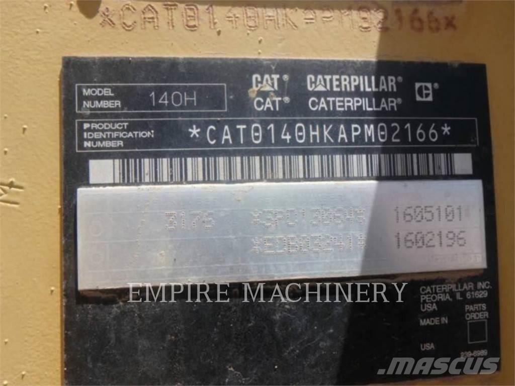 CAT 140H モーターグレーダー