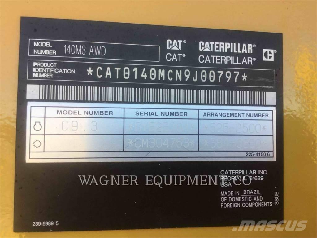 CAT 140M3 AWD モーターグレーダー