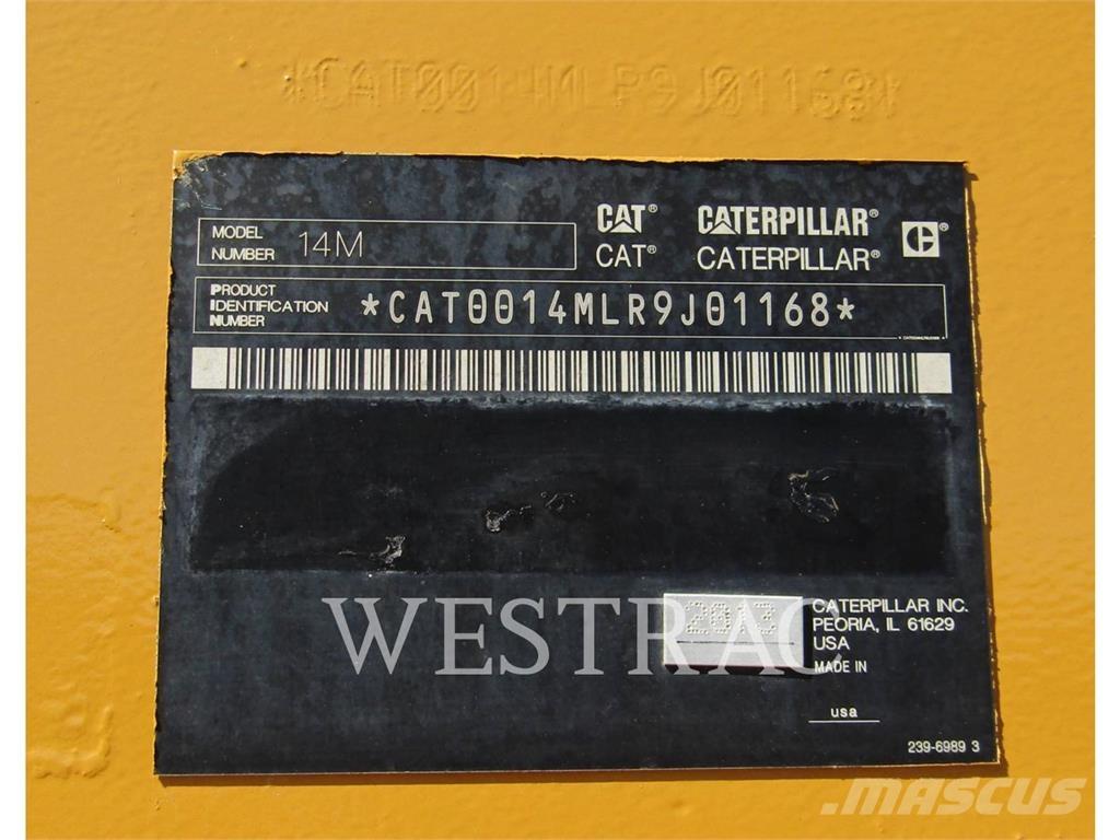 CAT 14M モーターグレーダー