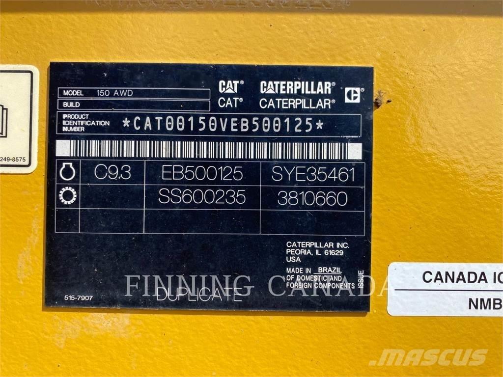 CAT 150-15 モーターグレーダー