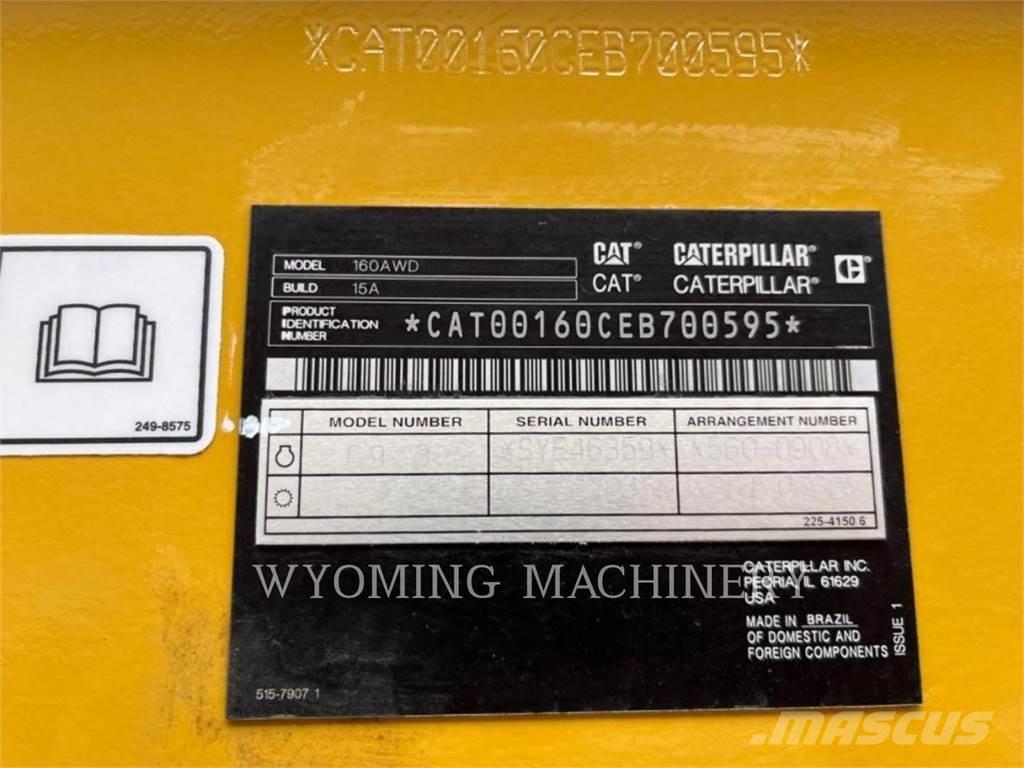 CAT 160 AWD モーターグレーダー
