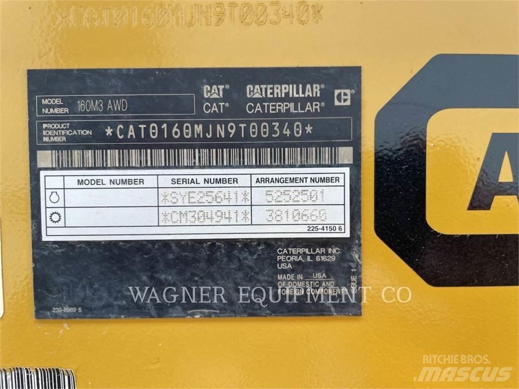 CAT 160M3 AWD モーターグレーダー