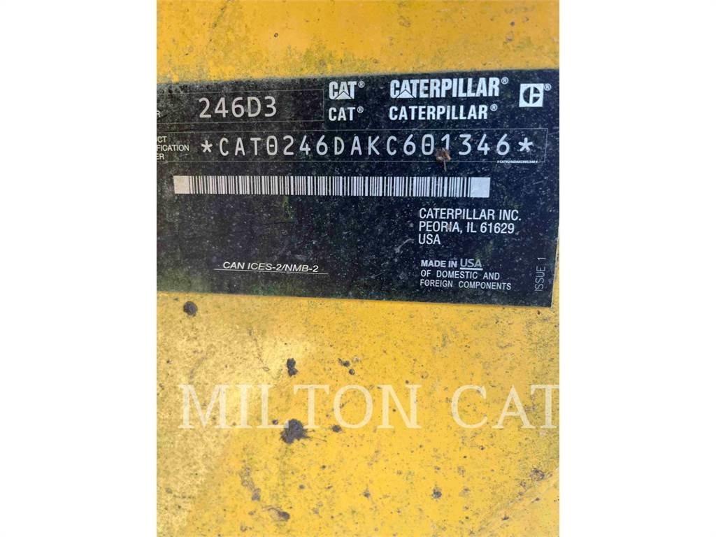 CAT 246D3 スキッドステアローダー