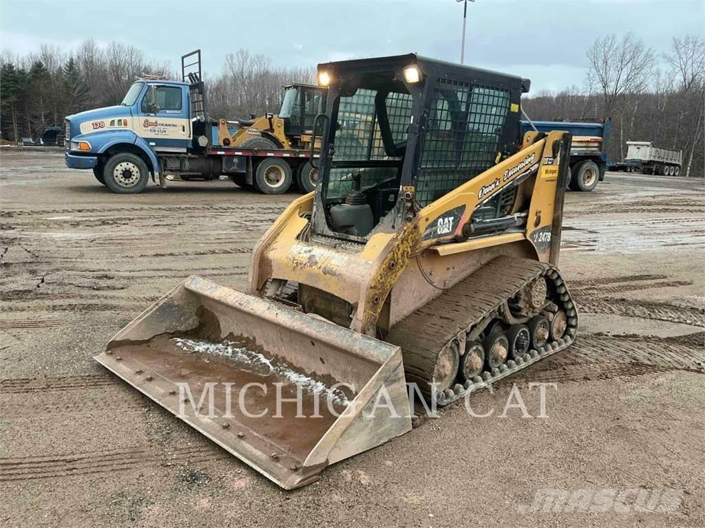 CAT 247B3 AQ スキッドステアローダー