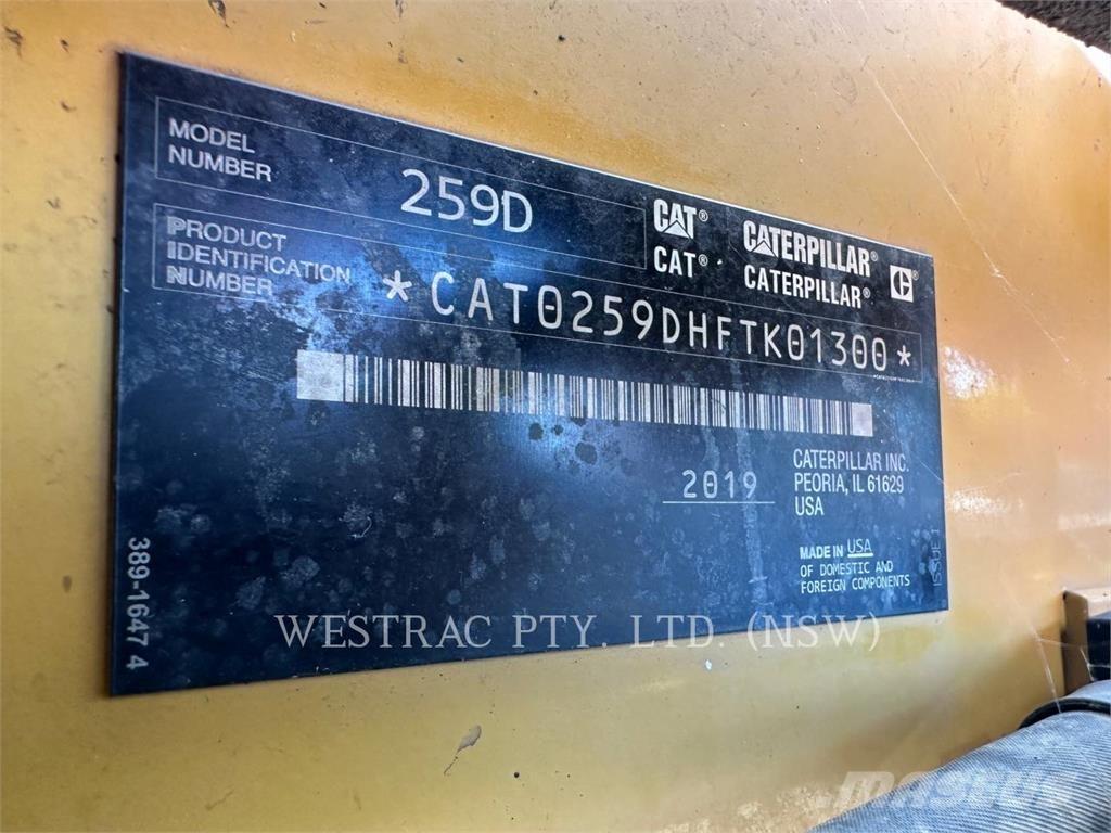 CAT 259D クローラーローダー