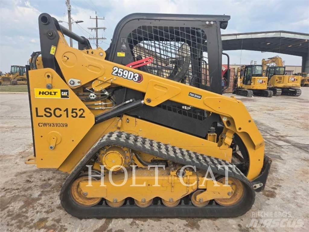 CAT 259D スキッドステアローダー