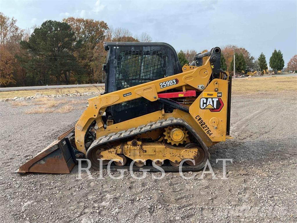 CAT 259D A スキッドステアローダー