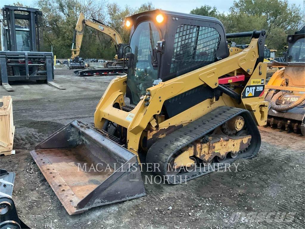 CAT 259D A2Q スキッドステアローダー