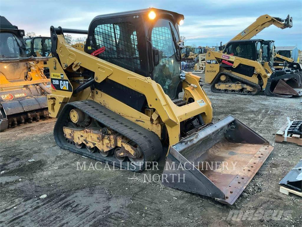 CAT 259D A2Q スキッドステアローダー