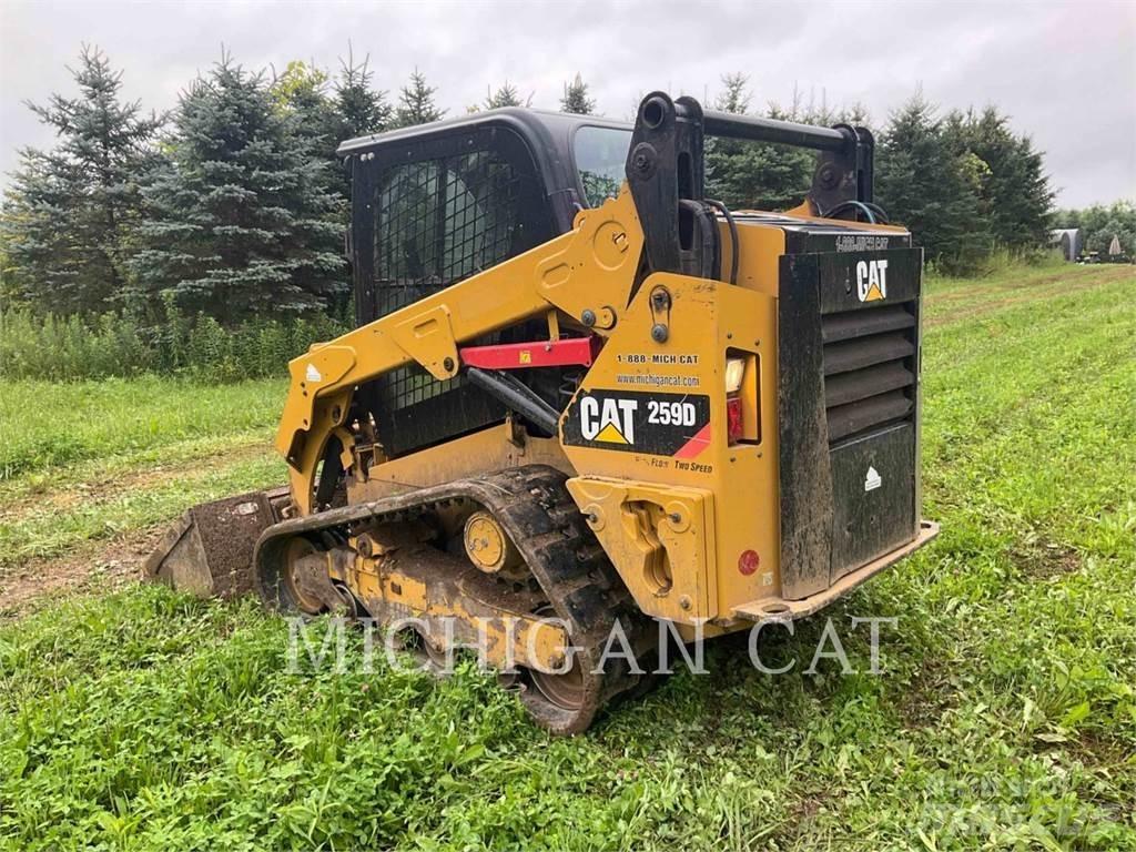 CAT 259D AHQ スキッドステアローダー