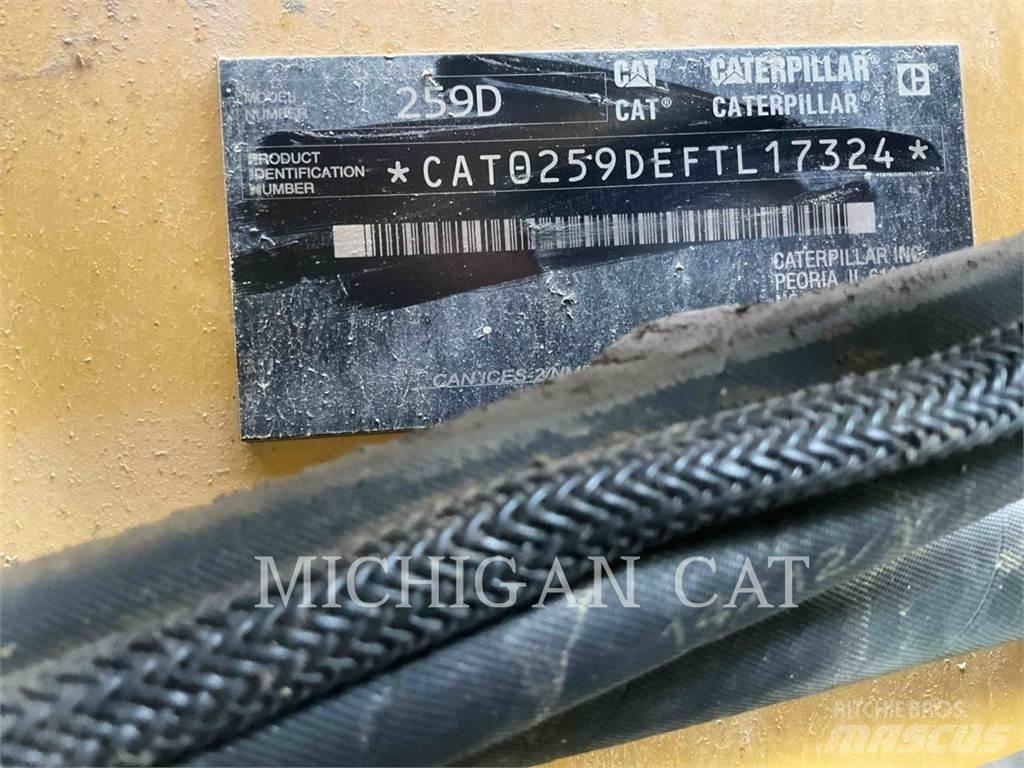 CAT 259D AHQ スキッドステアローダー