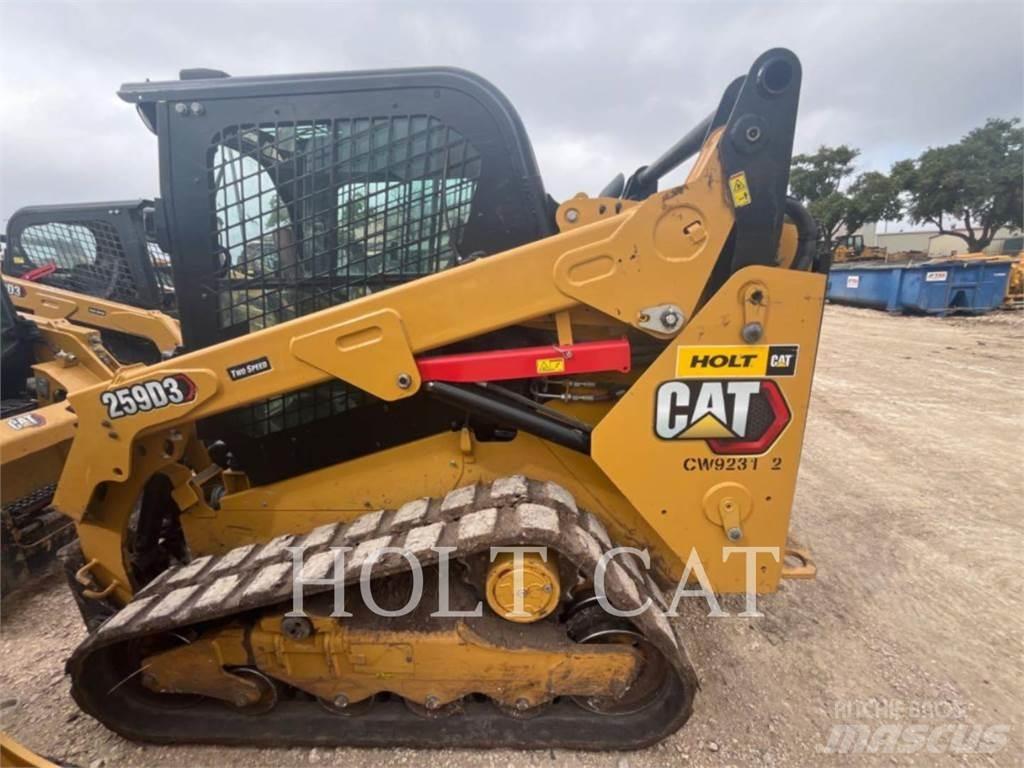 CAT 259D CAB スキッドステアローダー