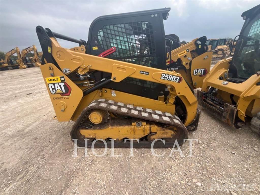 CAT 259D CAB スキッドステアローダー