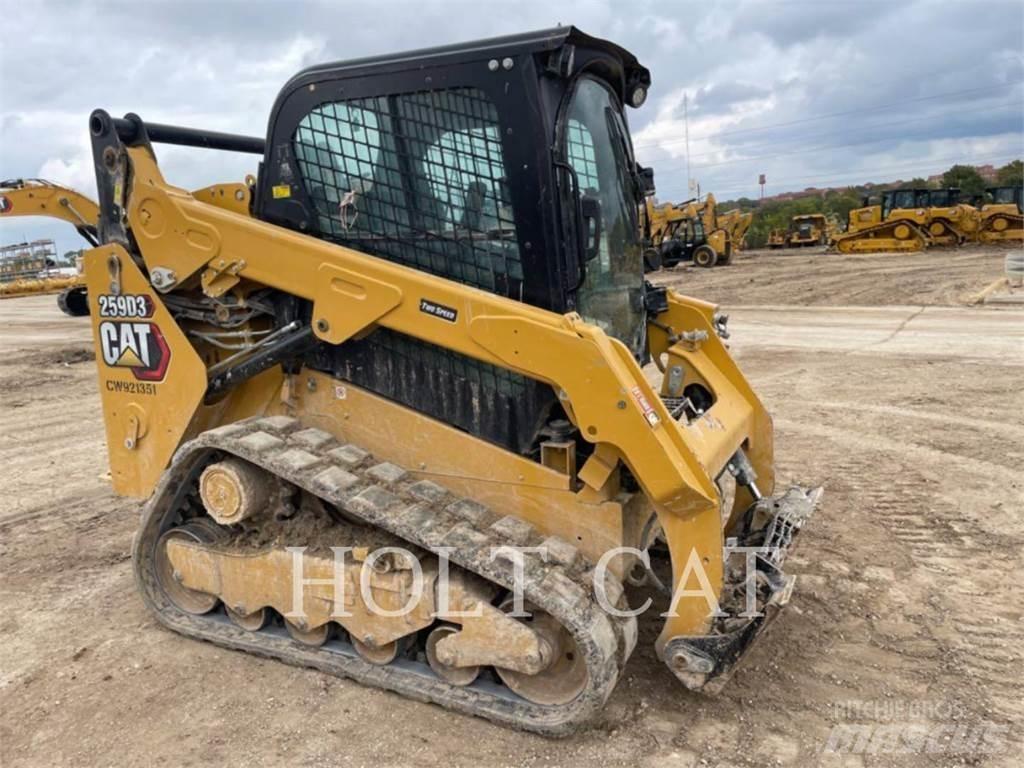 CAT 259D CAB スキッドステアローダー