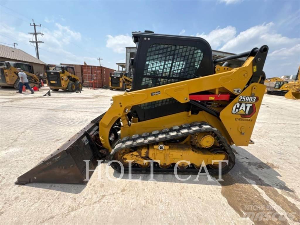 CAT 259D CAB スキッドステアローダー