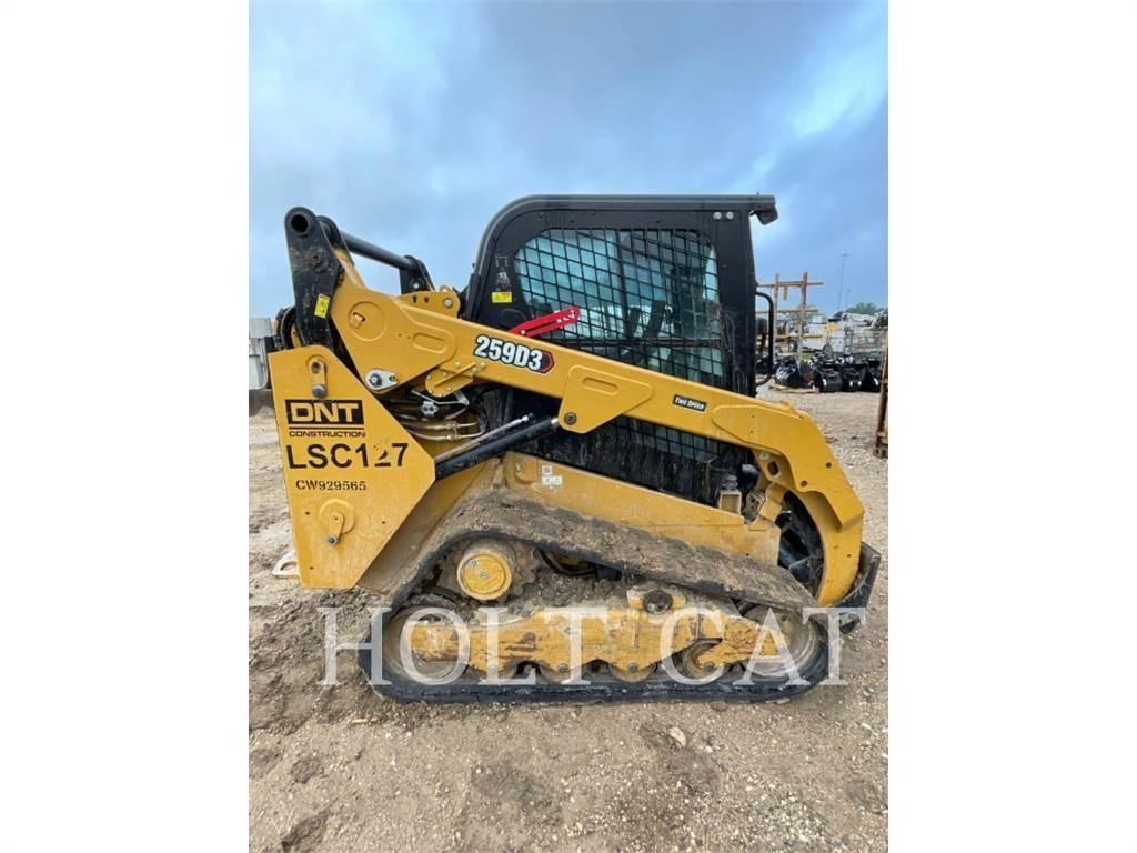 CAT 259D CAB スキッドステアローダー