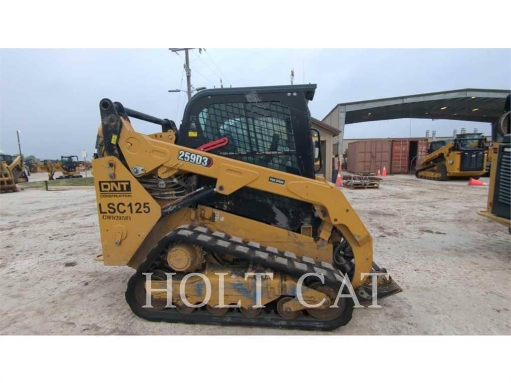 CAT 259D CAB スキッドステアローダー