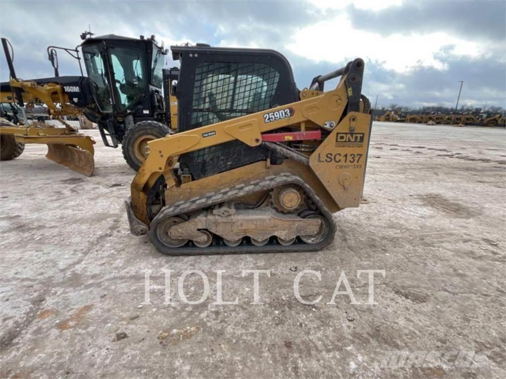 CAT 259D CAB スキッドステアローダー