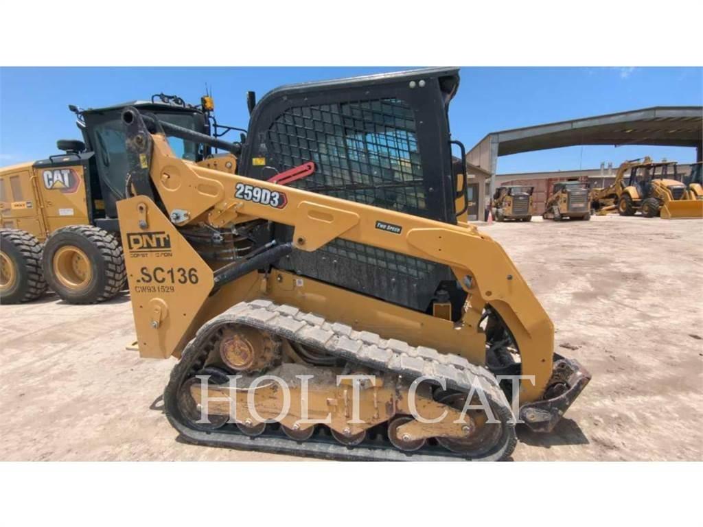CAT 259D CAB スキッドステアローダー