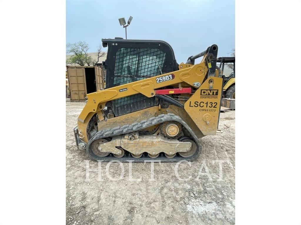 CAT 259D CAB スキッドステアローダー