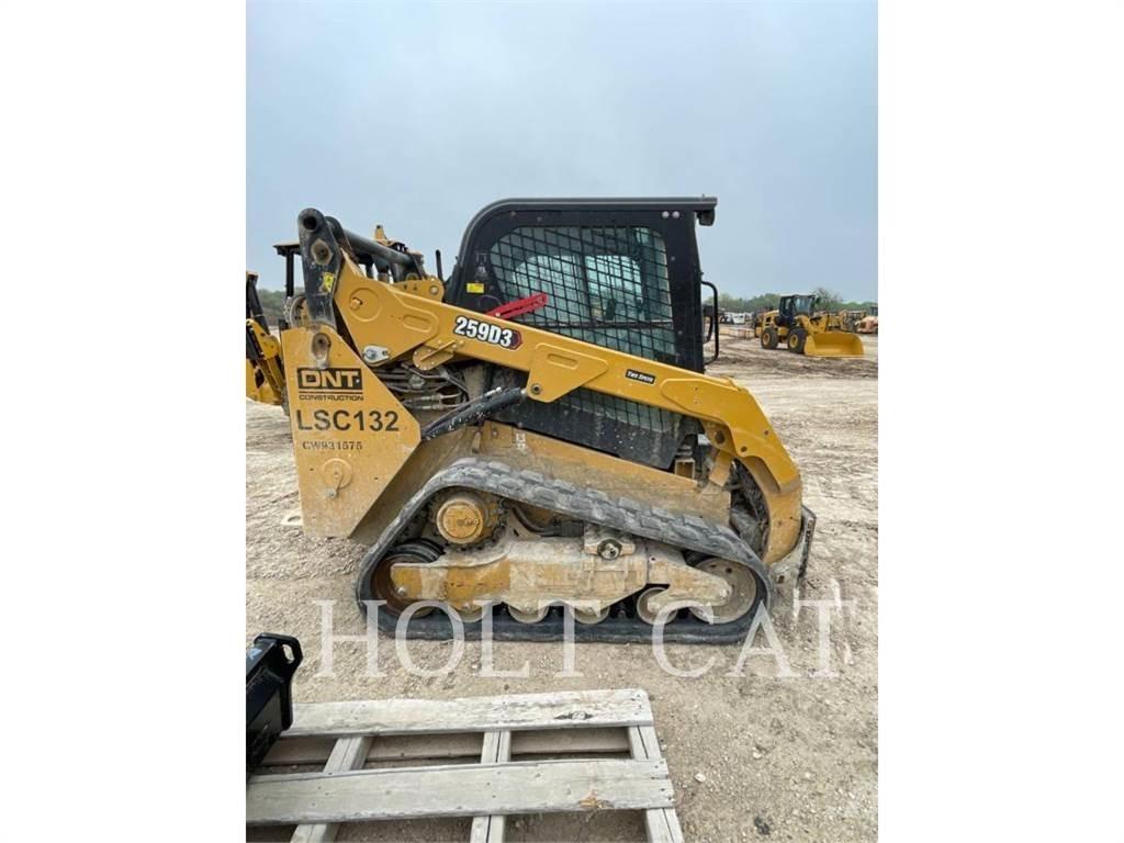 CAT 259D CAB スキッドステアローダー