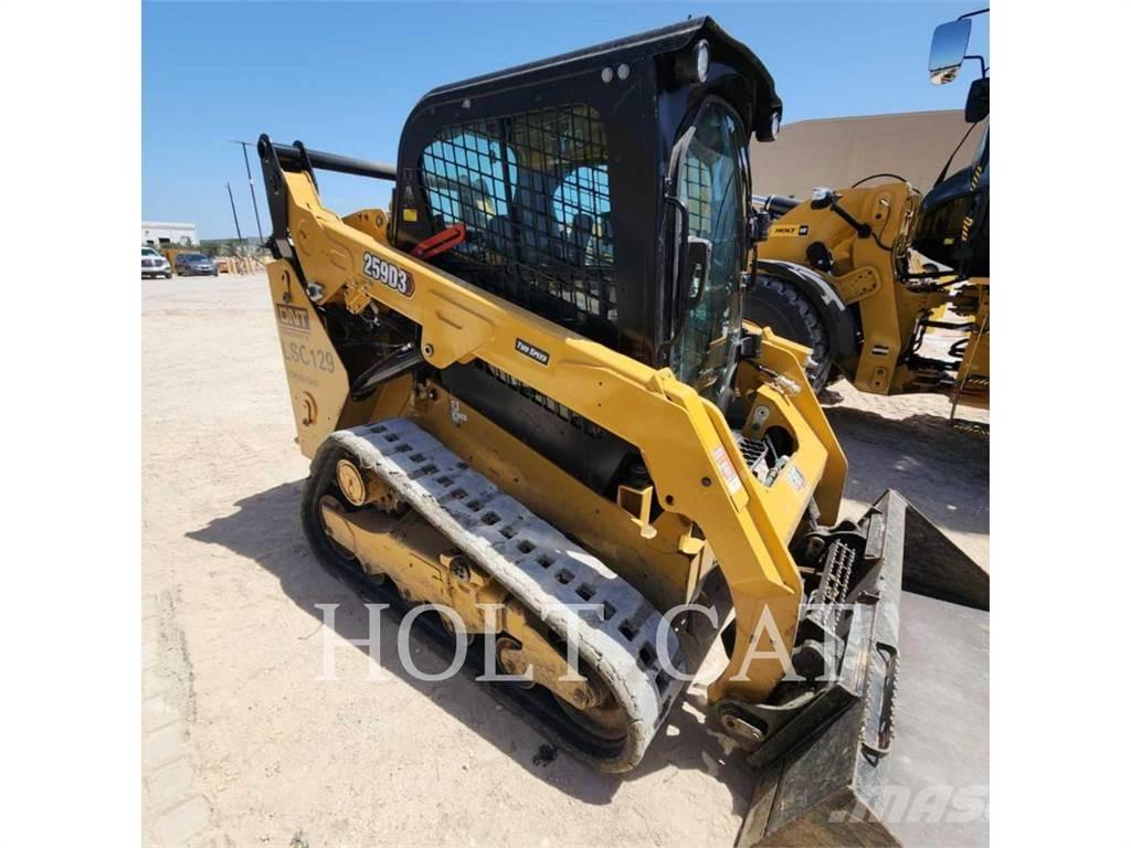 CAT 259D CAB スキッドステアローダー