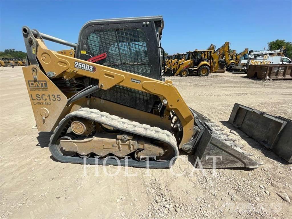 CAT 259D CAB スキッドステアローダー