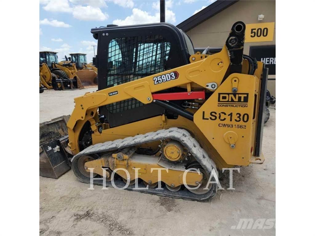 CAT 259D CAB スキッドステアローダー